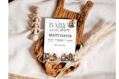 Baby Shower Invitation Template 319 Product Image 3