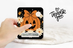 Retro Halloween Pumpkin Money Card, Printable Halloween PNG Product Image 3