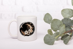 Floral Moon Illustration PNG, Boho Flowers Illustration Product Image 3