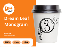 Dream Leaf Monogram Product Image 1