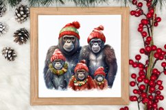 Christmas Family Animals Clipart, Christmas Family Product Image 3