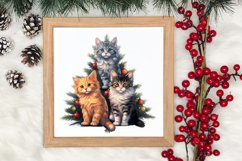 Christmas Tree With Many Dogs Clipart PNG Product Image 3
