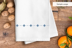 Seamless Nautical Compass Border SVG Product Image 3