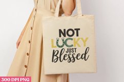 Not Lucky Just Blessed PNG, St Patricks Day Sublimation PNG Product Image 3