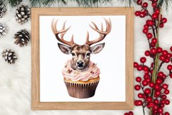 Christmas Cupcake Collection, Christmas Cupcake Clipart Product Image 3