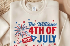 4th of July Family 2025 SVG, 4th of July Shirt, America PNG Product Image 4
