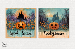 Spooky Season digital paper Product Image 3