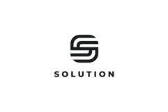 Letter S round logo design vector template Product Image 3