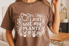 I Just Wet My Plants Svg, Plant Lover Svg, Watering Can Svg. Product Image 4