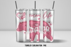3D Mothers Day Tumbler Wrap Sublimation|3D Inflate Designs Product Image 4