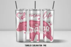 3D Mothers Day Tumbler Wrap Sublimation|3D Inflate Designs Product Image 4