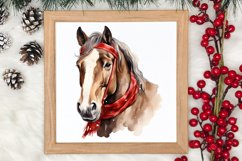 Christmas Horses Clipart, Christmas Horses Clipart Product Image 3