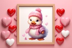 Valentines Day Animals Clipart, Valentines Couple Product Image 3