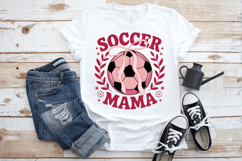 Soccer Mama PNG Sublimation | Soccer PNG Design Product Image 3