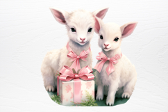 Christmas Baby Animals Clipart PNG Product Image 3