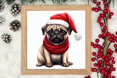 Christmas Dogs Sublimation Clipart, Christmas Dog Clipart Product Image 3