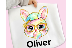 Personalized Kid Name Easter Bunny PNG, Happy Easter PNG Product Image 5