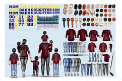 Hockey Family clipart: &quot;HOCKEY CLIPART&quot; Hockey jerseys Sport Product Image 2