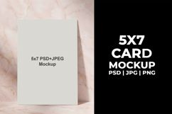 5x7 Rustic BBQ Card Mockup | Outdoor Summer Party Invitation Product Image 3