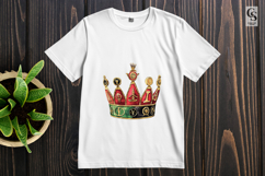 Kwanzaa Royal Crown Watercolor Clipart Sublimation PNG Product Image 2