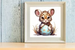 Adorable Animal Bunny Clipart, Watercolor Clipart Product Image 3