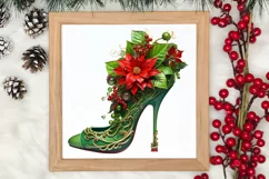 Amazing Fairy Christmas Clipart, Fairy Christmas Clipart Product Image 3