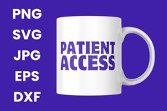Patient Access, Cute Health Administration Medical Admin SVG Product Image 3