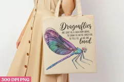 Dragonflies are sent PNG, Dragonfly Sublimation PNG Product Image 3