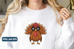 Gobble Gobble Boy Turkey Png design, Sublimation png Product Image 3