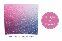 Glitter Tumbler Sublimation Design, Ombre Tumbler Template Product Image 3