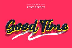 Editable Text Effect for Illustrator. Vector Graphic styles Product Image 1