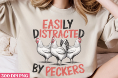 Easily Distracted PNG, Funny Animal Sublimation PNG Product Image 3