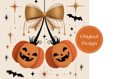 Funny Halloween Pumpkins Tumbler, Halloween Bats Tumbler Product Image 3