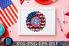 American Sunflower SVG, Sunflower SVG Product Image 3