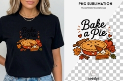 Bake a Pie PNG | Fall Bucket List Clipart Design Product Image 3
