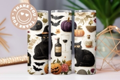 Cartoon Halloween Backgrounds, Kids Halloween Print Product Image 3