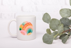 Watercolor Rainbow Illustration, Cartoon Rainbow PNG Product Image 3