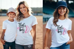 This is my boy svg, softball shirt svg, softball svg Product Image 2