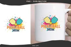 Pickleball mom png design for T-shirts Product Image 3