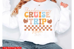 Thanksgiving 2025 PNG Funny Matching Crew Shirts,Family Product Image 5