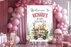 Baby Shower Welcome Sign Template 137 Product Image 3