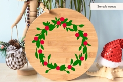 Traditional Christmas Wreath SVG Product Image 3