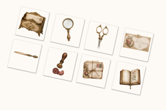 Watercolor Aristocratic Desk Accessories Product Image 4