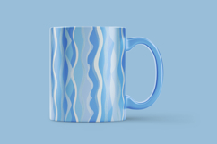 Soft Blue Waves Digital Paper Product Image 3