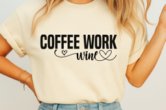 Coffee Work Wine SVG Product Image 1