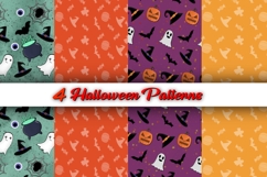 Halloween Clipart and Patterns Bundle Product Image 1