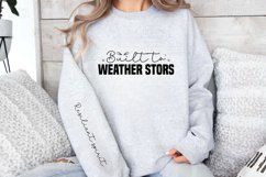 Built to weather stors Sleeve SVG PNG, Resilient spirit SVG Product Image 3
