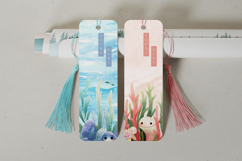 Watercolor Pastel Sea Friends Cliparts Product Image 3