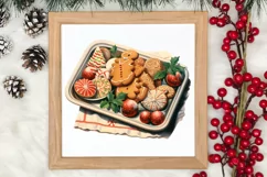 Vintage Christmas Clipart, Vintage Christmas Clipart Product Image 3