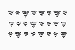 56 Geometric Mono Line Vector Logos Product Image 3